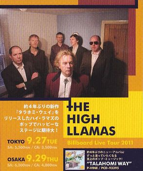 2011-09-27 The High Llamas Flayer.jpg